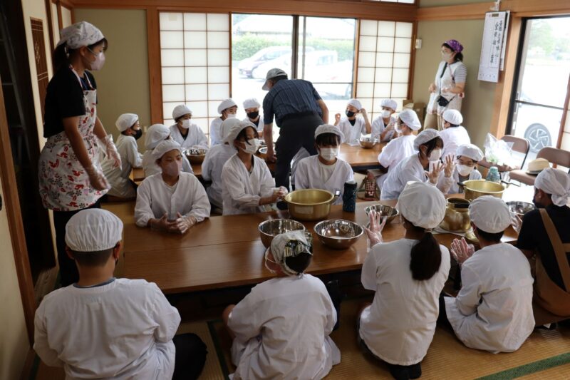 十五夜だんごづくり