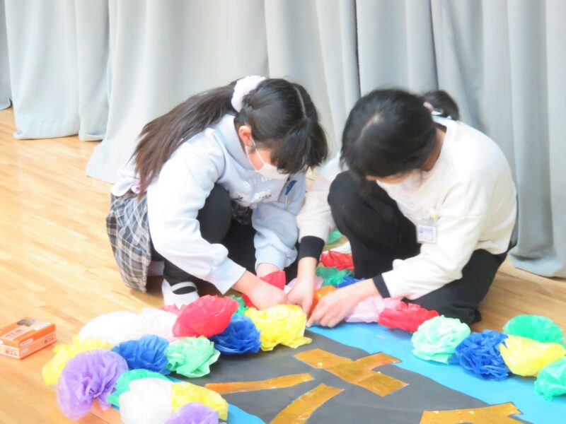 6年生を送る会に向けて･･･